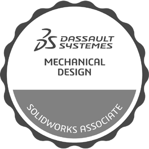 Dassault Systèmes SOLIDWORKS CSWA User Badge