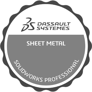 Dassault Systèmes SOLIDWORKS CSWP-SM User Badge
